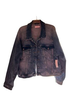 Molly & Isadora Strechy Denim Jacket  - Women's size 3X - NWT